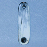 Snuff spoon made from horn